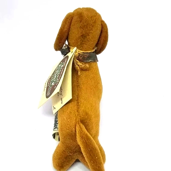 Cottage Collectibles By Ganz Small Plush Schneider Dachshund 1995 By Lorraine - Picture 4 of 9